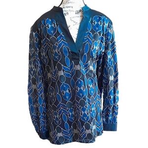 Tory Burch Harbor Tunic Blouse